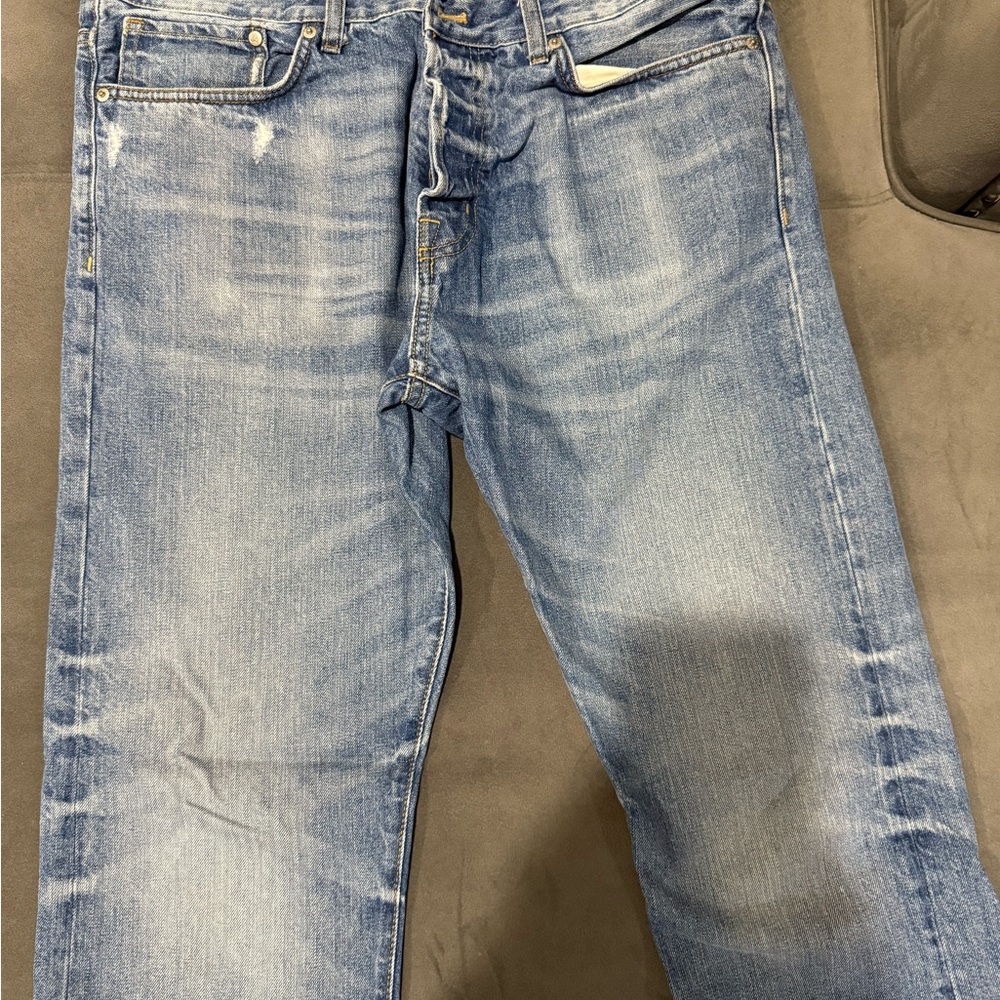 H&M Light Blue Relaxed Fit Jeans